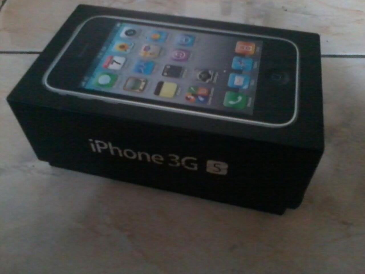 Jual iPhone 3Gs 8gb black