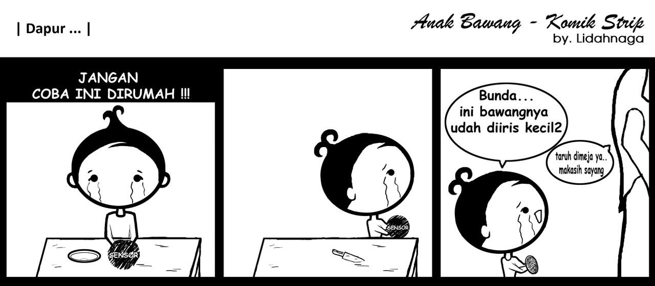 Kartun Strip Anak Bawang