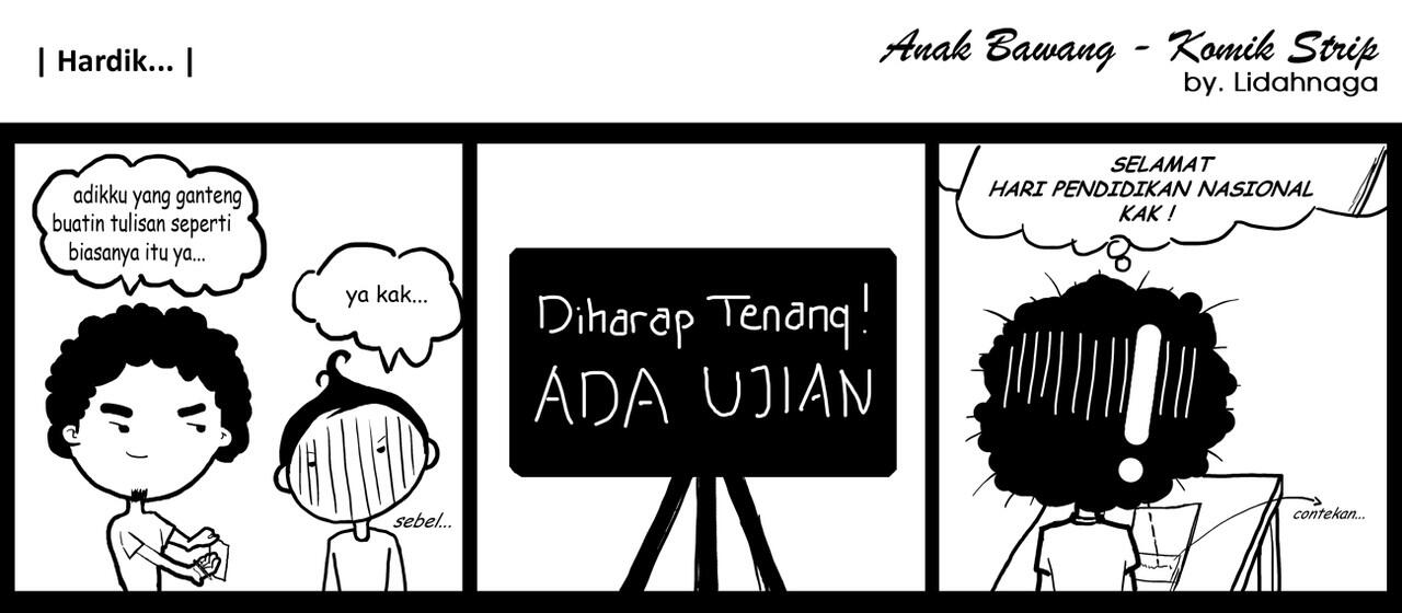 Kartun Strip Anak Bawang