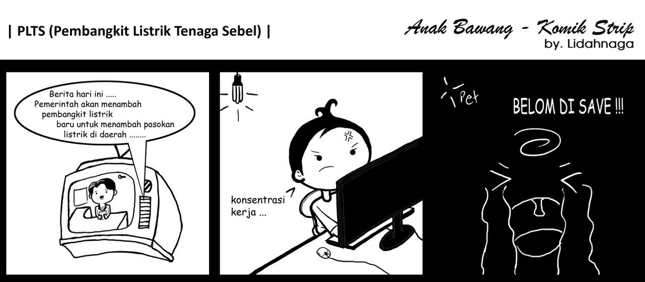Kartun Strip Anak Bawang