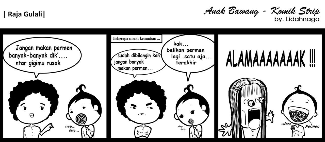 Kartun Strip Anak Bawang