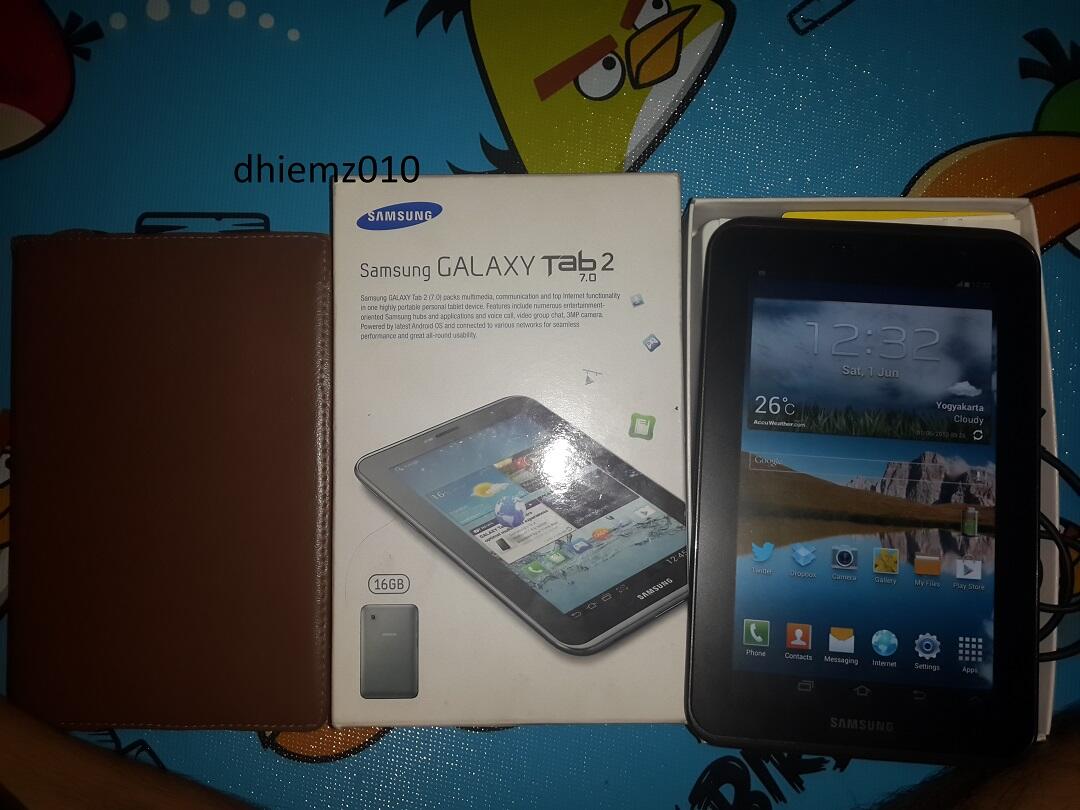 Samsung Galaxy tab 2 7inch GT-P3100 Silver, Istimewa banget Jogja/Yogya