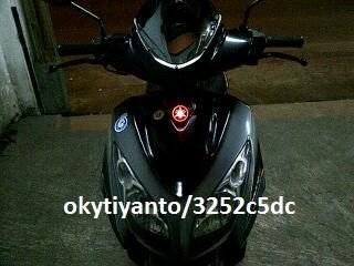 emblem yamaha LED untuk NOUVO / Z ,unik, BANDUNG