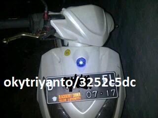 emblem yamaha LED untuk NOUVO / Z ,unik, BANDUNG