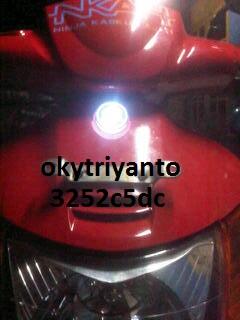emblem yamaha LED untuk NOUVO / Z ,unik, BANDUNG