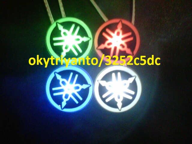 emblem yamaha LED untuk NOUVO / Z ,unik, BANDUNG