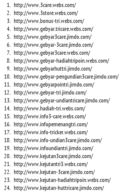 &#91;Hati hati&#93; Penipuan mengatasnamakan Operator selular TERE