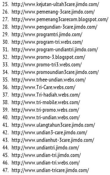 &#91;Hati hati&#93; Penipuan mengatasnamakan Operator selular TERE