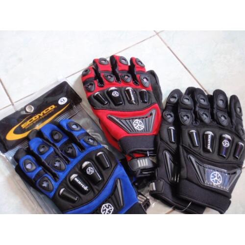 aneka sarung tangan motor FOX, scoyco,alpinestar, thor ,probikers, etc (update terus)