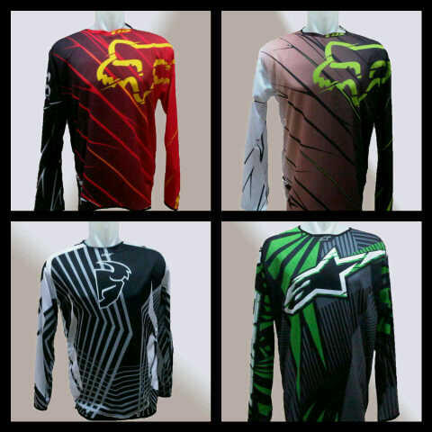 aneka jersey impor (thor,scoyco,monster,etc) & sepatu bikers (speed,alpinestar, etc)