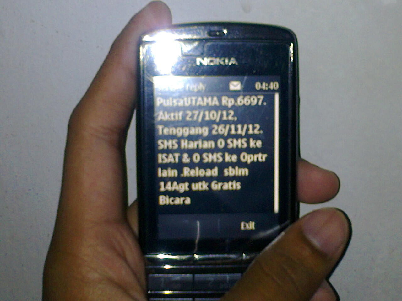 Masuk Gan!!! Liat Sisa Pulsa Ane!!!