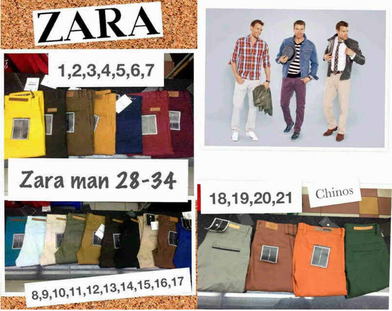 Menyambut Lebaran ... Baju Polo Giordano Fredperry, Celana zara Siap Untuk Anda