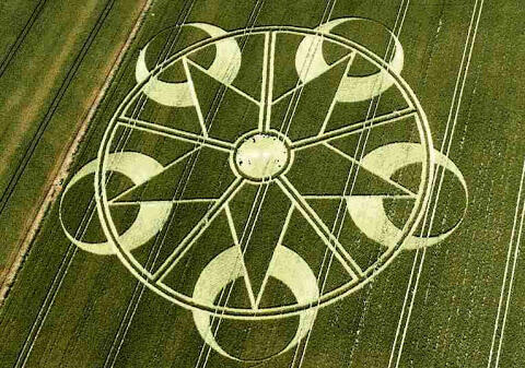 Google Earth Mencoba Mengungkap Misteri Crop Circles