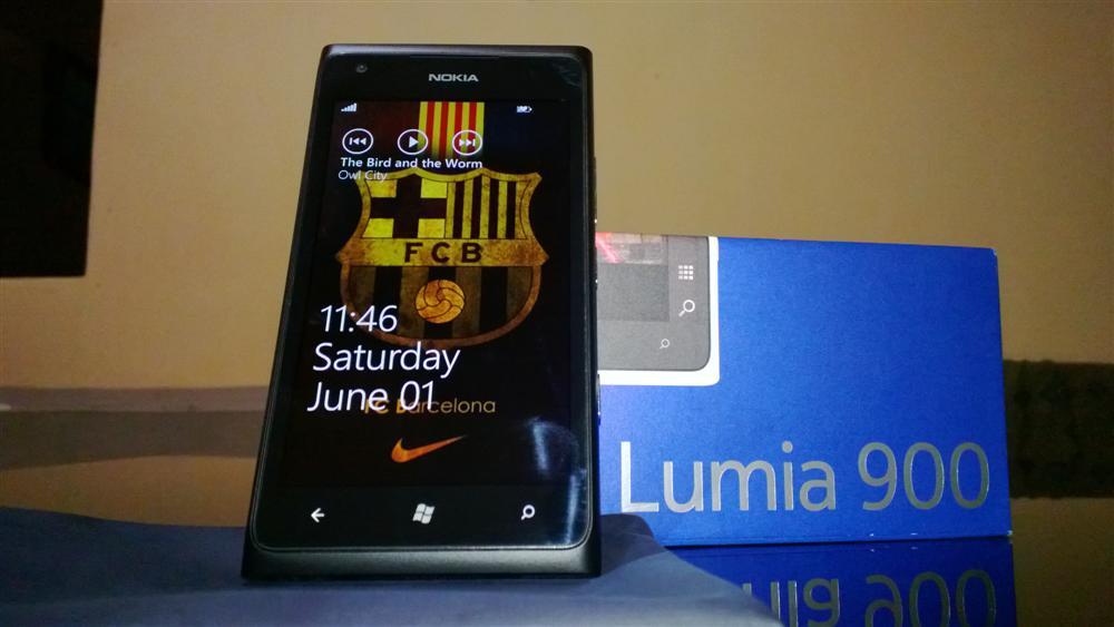 Nokia Lumia 900 Black Mulus+Garansi Panjang