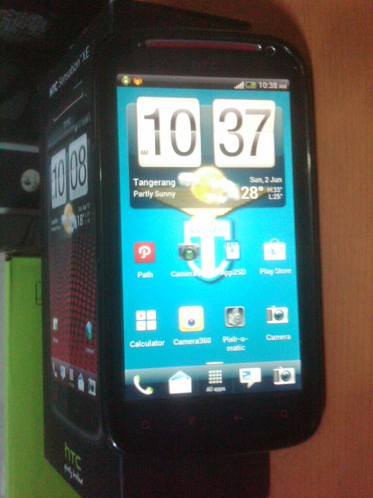 HTC SENSATION XE + FULLSET + GARANSI