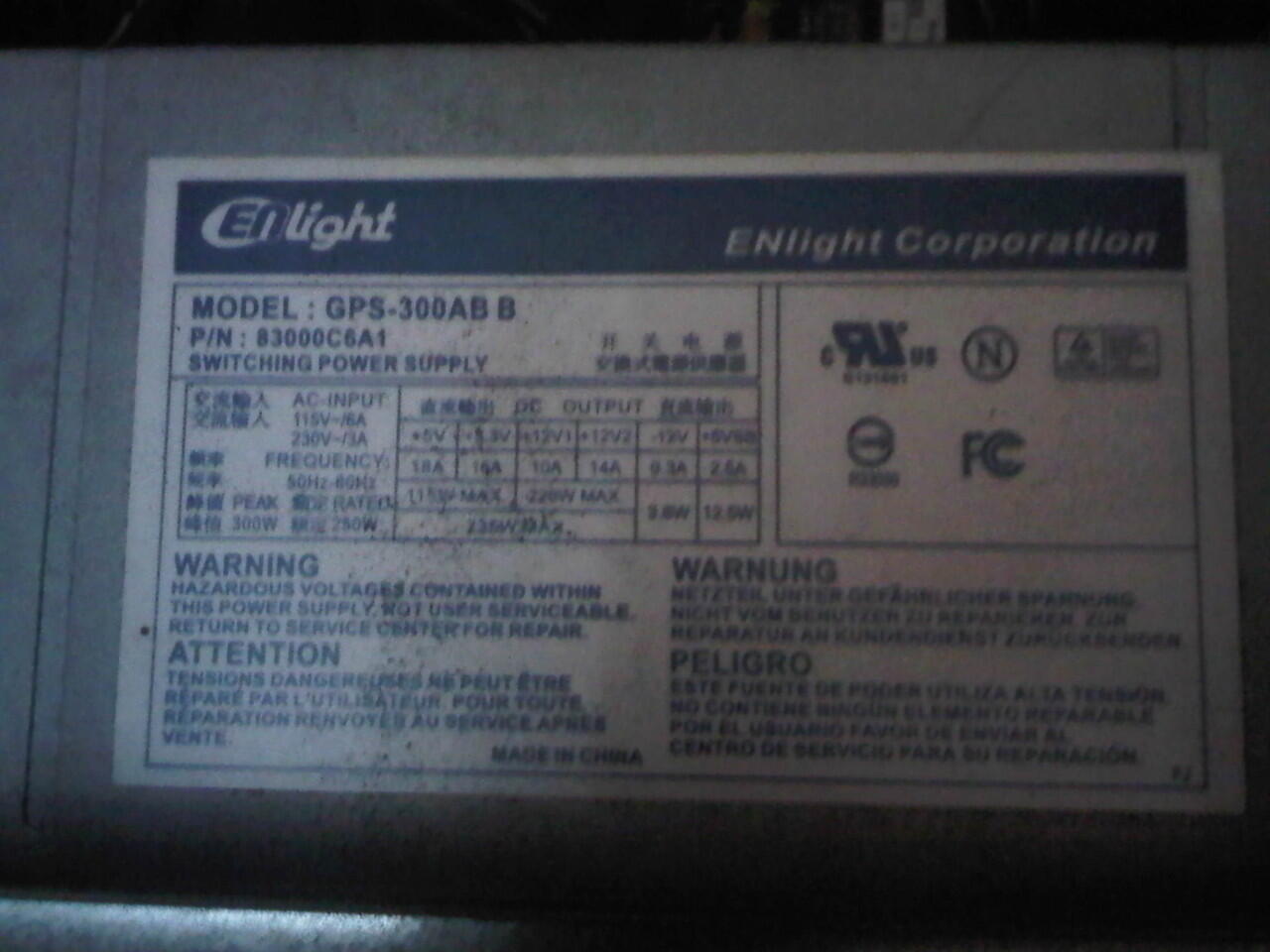 WTS his hd 4670 1gb ddr3 128bit + PSU enlight 300w SECOND MURAAH