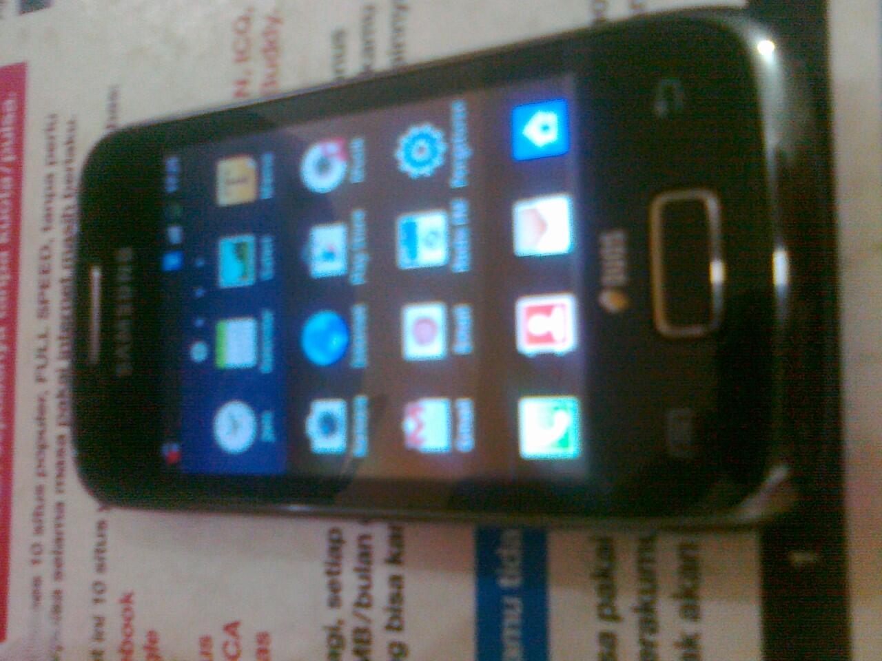 Jual Samsung Galaxy Young Duos warna Hitam