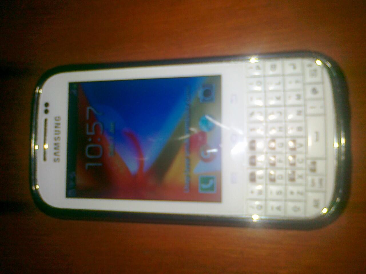 Jual Samsung Galaxy Chat warna Putih