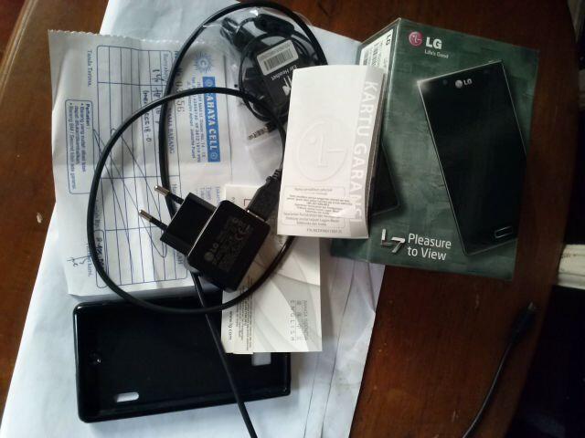 LG Optimus L7 P-705-Lengkap-Garansi