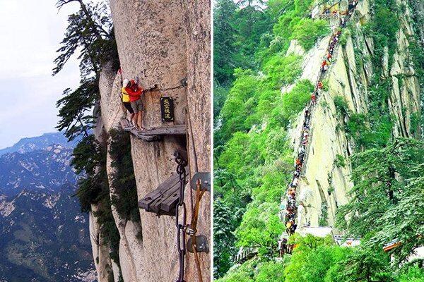 Jalan Setapak Paling Ngeri Sedunia Ada di China