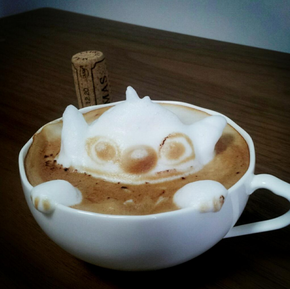 Seni Menghias Kopi (Latte Art) ini Akan Membuat Anda Speechless