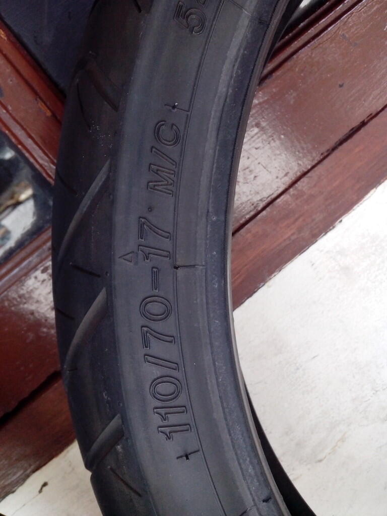 WTS ban IRC Road Winner copotan Ninja ukuran 130/70 dan 110/70
