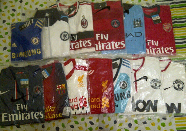 JERSEY - JAKET - HOODIE KLUB BOLA & NEGARA GRADE ORI LIVERPOOL BARCA MADRID MU CITY
