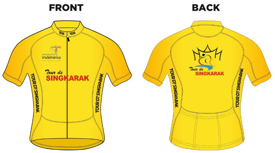 MAKNA WARNA JERSEY PEMENANG TOUR DE SINGKARAK