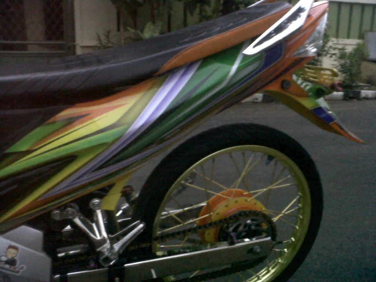 body mx airbrush grafis & velg lismo for mx fullset