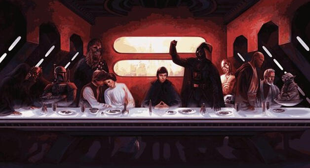 &#91;KEREN!&#93; Menikmati Lukisan &quot; The Last Supper &quot; Karya DaVinci, Dengan Gaya Berbeda