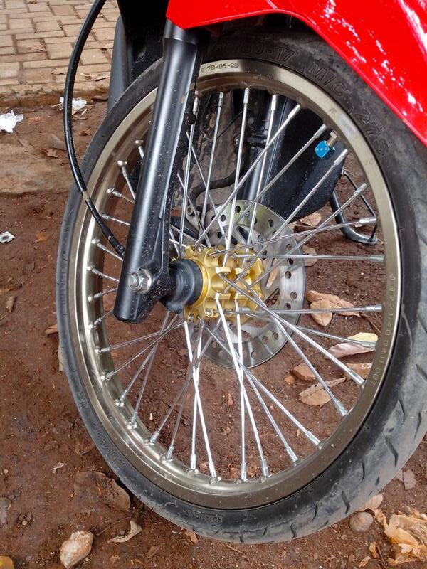 Dijual Velg TK Japan Warna Bronze fullset honda beat