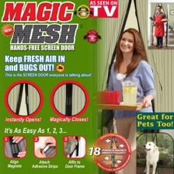 Tirai Anti Nyamuk (Magic Mesh)