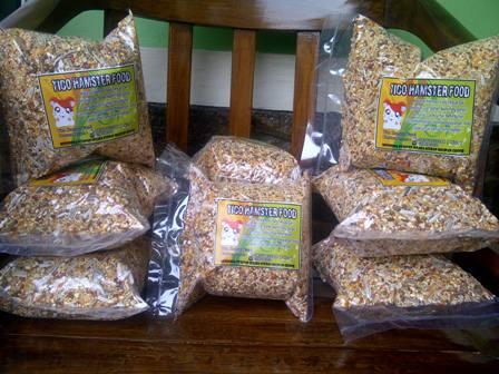 pakan hamster / makanan hamster murah / hamster food ( + bonus minyak ikan )