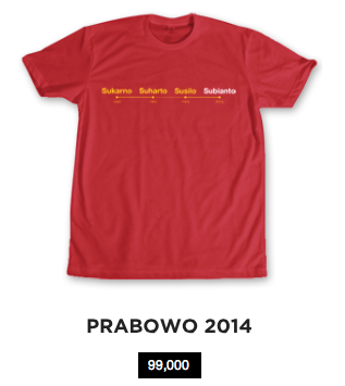 Kaos perjuangan GERINDRA TokoGerindra.com
