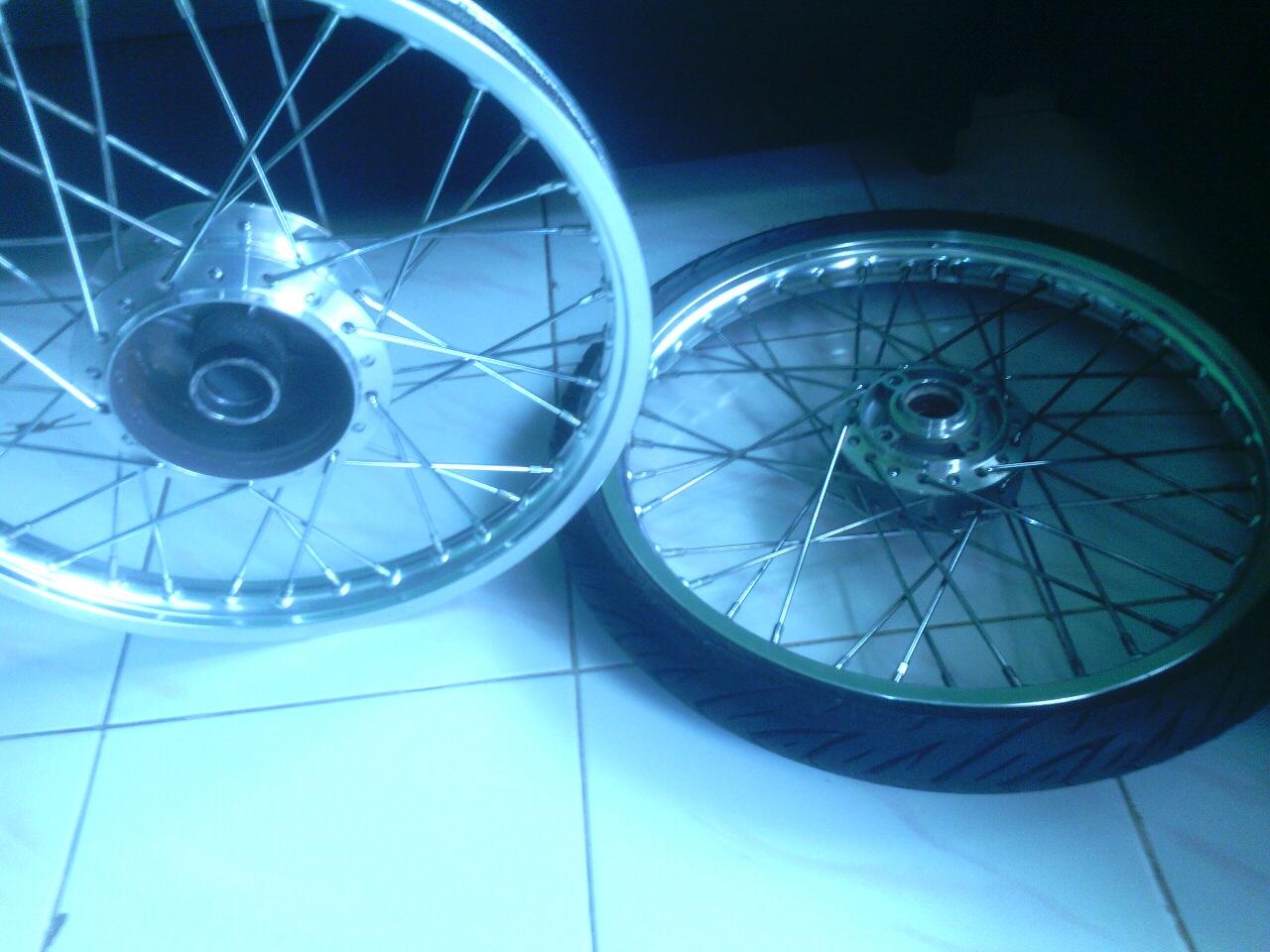 Jual MURAH Velg Jari SUPRA X 125 kondisi 90%