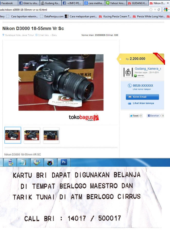 Penipuan Online