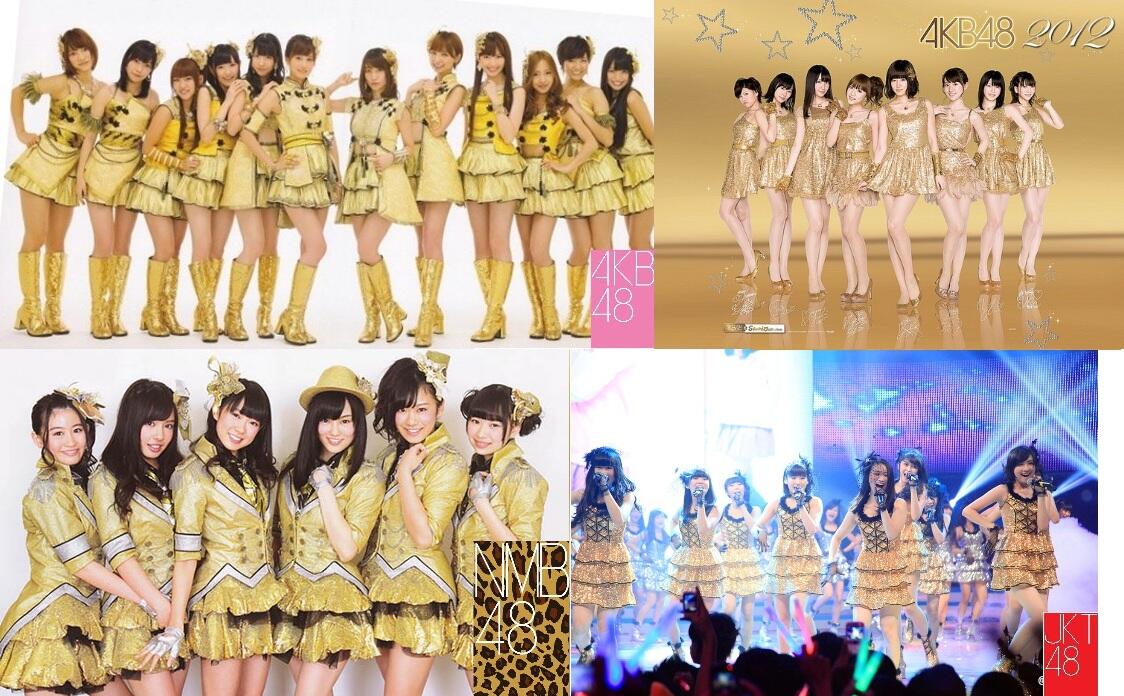 Kesamaan Kostum di 48 Family (AKB48, SKE48, NMB48, HKT48, JKT48, SNH48)