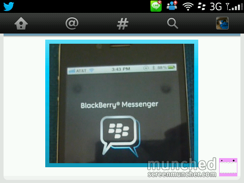 BBM Officially Available on Iphone and Android