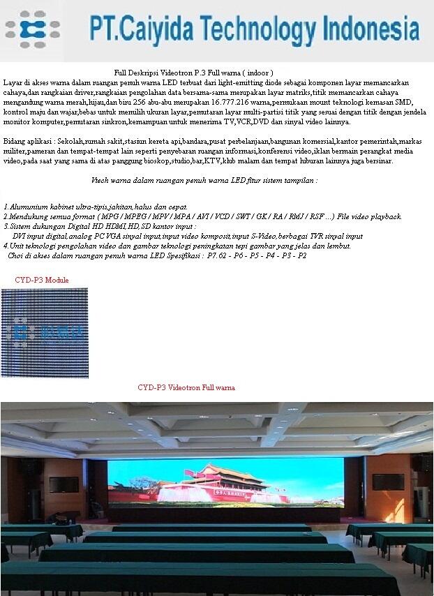 Running text / Videotron / Led screen / Media Screen / Moving sign / Display LED
