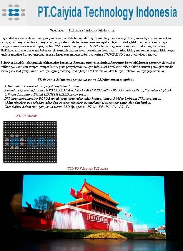 Running text / Videotron / Led screen / Media Screen / Moving sign / Display LED