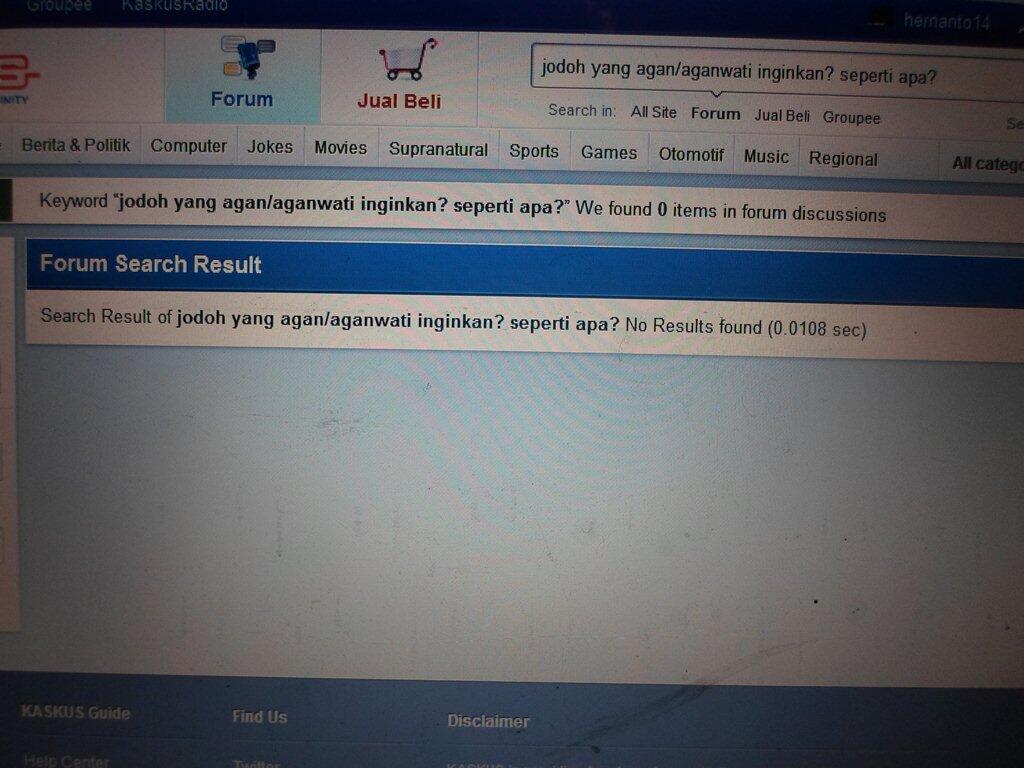 Jodoh yang Agan/Aganwati inginkan? Seperti apa?