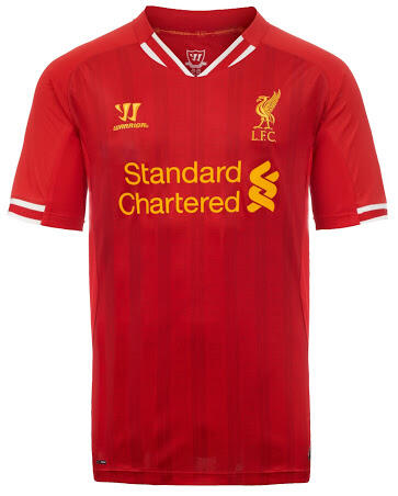 Jersey: Liverpool Home, Away dan Ketiga 2013-2014