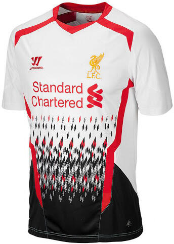 Jersey: Liverpool Home, Away dan Ketiga 2013-2014