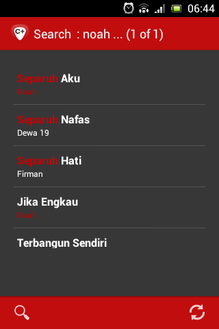 &#91;Share&#93; Applikasi android buat nyari lirik dan kord gitar