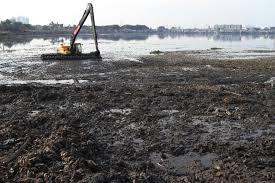 FOTO FOTO WADUK PLUIT DALAM PERBAIKAN