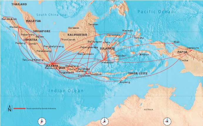 Nih Gan Kalo Yang Mau Tau Rute-Rute Maskapai Garuda Indonesia(Just Sharing)