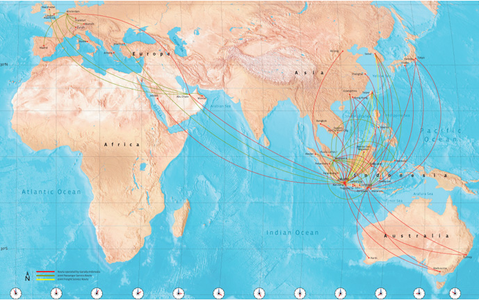 Nih Gan Kalo Yang Mau Tau Rute-Rute Maskapai Garuda Indonesia(Just Sharing)