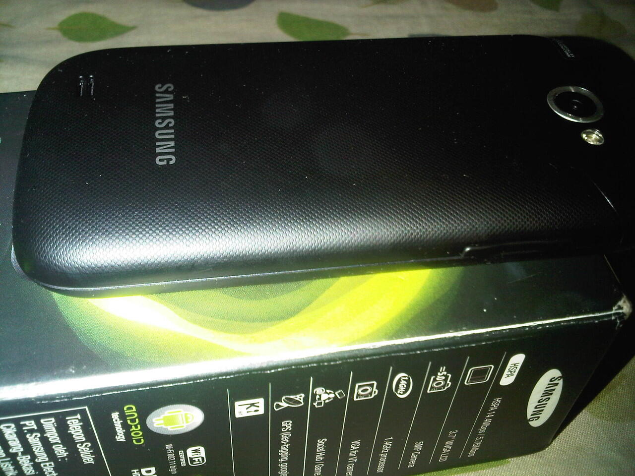 Samsung Galaxy Wonder Black Istimewa Masih Segel 2nd