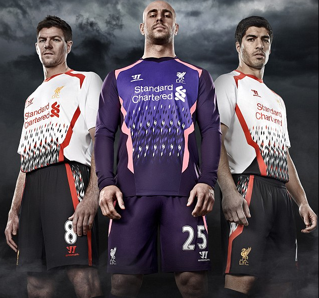 Seragam Tandang Liverpool 2013/2014