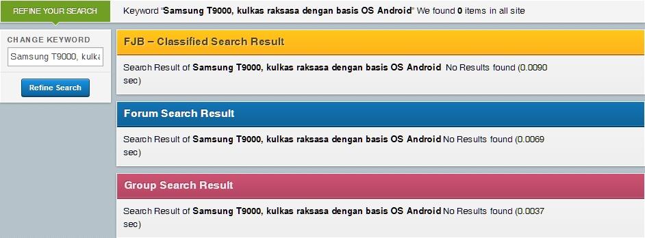 Samsung T9000, Kulkas Raksasa Dengan Basis OS Android